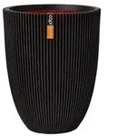 Capi Europe Kunststoff-Topf Groove hoch, konisch, Schwarz