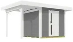 Weka Designhaus 172 A Gr. 1, ca. B430/H226/T314 cm, Grau