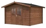 Palmako Gartenhaus Valentine, Braun