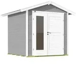 Weka Gartenhaus 224 A Gr. 1, ca. B260/H230/T233 cm, Grau