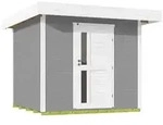 Weka Designhaus 172 Gr. 2, ca. B275/H226/T375 cm, Grau