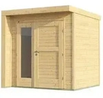 Weka Gartenhaus 262 B, ca. B214/H218/T215 cm, Natur