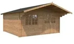 Palmako Gartenhaus Britta, Braun