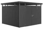 Biohort Metallger&auml;tehaus HighLine H6, ca. B314,3/H221/T314,3 cm, Dunkelgrau