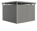 Biohort Metallger&auml;tehaus HighLine H6, ca. B314,3/H221/T314,3 cm, Quarzgrau