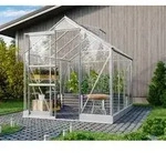 Vitavia Gew&auml;chshaus Pontos 5000, ESG, inkl. Stahlfundamentrahmen, ca. B195/H207/T261