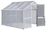 KGT Gew&auml;chshaus Enzian IV, ca. B267/H227/T300 cm, Silber