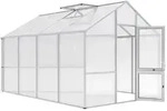 KGT Gew&auml;chshaus Dahlie IV, ca. B297/H276/T429 cm, Silber