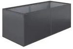 KGT Aluminium-Hochbeet, anthrazit