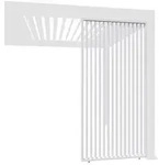 Weide Vertikales Seitenwand-Paneel, ca. B123/H255 cm