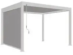 Weide Sonnenrollo f&uuml;r Deluxe Pergola, ca. B265 cm