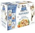Brit Care Nassfutter f&uuml;r Katzen Flavour Box Filets in Gelee Adult, 12 x 85 g