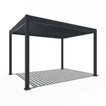 Weide Pergola LED E-Deluxe 3x4, ca. B400/H255/T300 cm