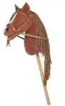 HKM KIDS Hobby Horse Mini, rotbraun