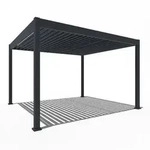 Weide Pergola LED E-Deluxe 3,6x4, ca. B400/H255/T360 cm