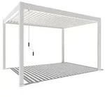 Weide Classic Pergola 3x4 Alu-Stahl, ca. B400/H255/T300 cm