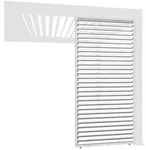 Weide Horizontales Seitenwand-Paneel, ca. B113/H255 cm