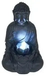 Ubbink Polyresin-Gartenbrunnen Acqua Arte Sungai, ca. H46 cm, Grau, Blau