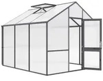 KGT Gew&auml;chshaus Dahlie III, ca. B297/H276/T323 cm, Anthrazit
