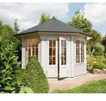 Wolff Finnhaus Pavillon Milano 3.0, ca. B360,3/H330/T360,3 cm, Schwarz