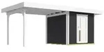 Weka Designhaus 172 B Gr. 1, ca. B575/H226/T314 cm, Dunkelgrau