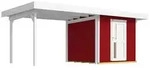 Weka Designhaus 172 B Gr. 1, ca. B575/H226/T314 cm, Rot