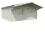 Palmako Gartenhaus Britta, Beige