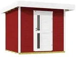 Weka Designhaus 172 Gr. 2, ca. B275/H226/T375 cm, Rot