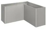 Biohort Hochbeet Belvedere L150, Quarzgrau