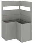 Biohort Sichtschutz Belvedere L100 mit Acrylglas, ca. B102/H91/T102 cm,...
