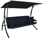Angerer Hollywoodschaukel Elegance Joy, marineblau, 3-Sitzer