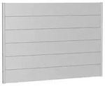 Biohort Sichtschutz, ca. B200/H135 cm, Silber