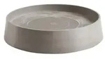 Ecopots Kunststoff-Untersetzer Oslo, rund, mit Rollen