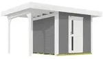 Weka Designhaus 172 A Gr.2, ca. B430/H226/T375 cm, Grau