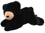 WILD REPUBLIC&reg; Stofftier Schwarzb&auml;r, ca. B24/H11 cm, Schwarz, Beige