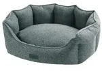 Nobby Komfortbett Anda, oval, grau