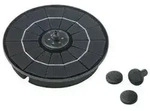 Pontec Wasserspielpumpe PondoSolar LED Island