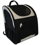 Nobby Tierrucksack Extend 2, creme/schwarz, ca. B34/H41/T28 cm