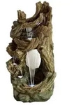 Ubbink Polyresin-Gartenbrunnen Acqua Arte Kalloni, ca. H207 cm, Gr&uuml;n, Beige