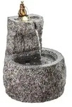 Dehner Granit-Gartenbrunnen Froschk&ouml;nig, ca. &Oslash;50/H55 cm, Grau