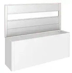 Biohort Sichtschutz mit Acrylglas f&uuml;r HochBeet 4x1, ca. B397/H91/T4 cm