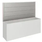 Biohort Sichtschutz f&uuml;r HochBeet 4x1, ca. B397/H91/T4 cm