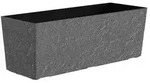Dehner Kunststoff-Kasten Stone inkl. Bew&auml;sserungssystem, rechteckig, Grau