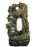 Ubbink Polyresin-Gartenbrunnen Acqua Arte Sartene, ca. H180 cm, Gr&uuml;n, Beige