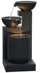 Dehner Polyresin-Gartenbrunnen Samson, solarf&auml;hig, ca. H100 cm