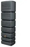 4rain Wandtank Slim Wood Decor, 350 l, ca. B60/H184/T39 cm