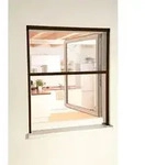 Hecht Rollobausatz Fenster SMART, ca. B160/H160 cm, Dunkelbraun