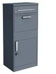 Westmann Paketbox Pedro, ca. B50/H112/T37 cm, Anthrazit