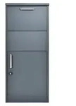 Westmann Paketbox Pepe, ca. B50/H114/T39 cm, Anthrazit