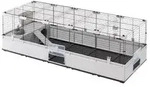 ferplast Nagerheim Modular 4, hellgrau, ca. B179/H56/T72 cm
